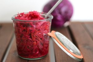 Radish and Carrot Sauerkraut recipe