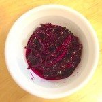 Ginger Beet Sauerkraut