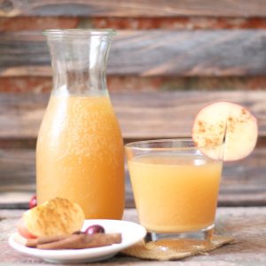 Immune Boosting Spiced Cider Kefir Recipe. It will warm you up while satisfying your cravings for fall treats.
