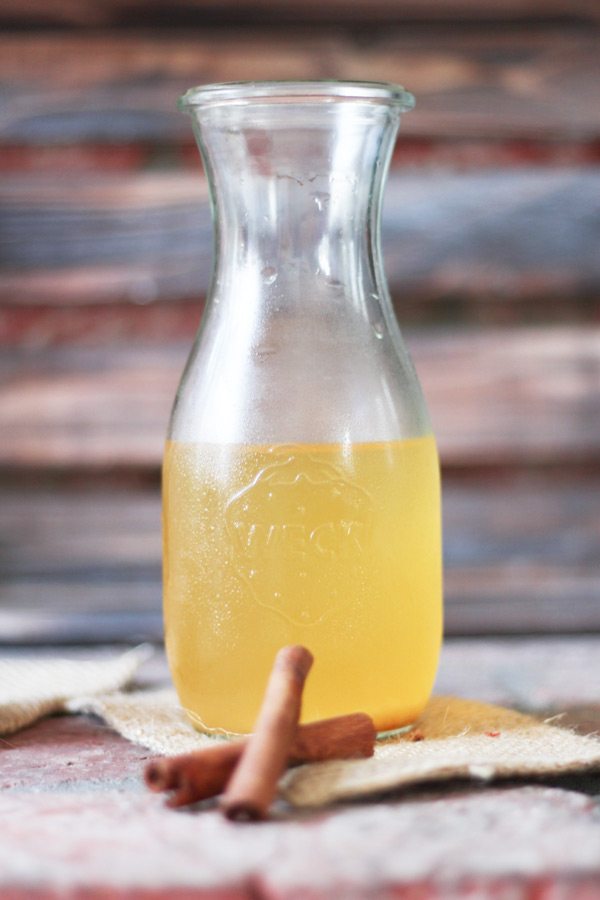 Immune Boosting Spiced Cider Kefir Recipe. It will warm you up while satisfying your cravings for fall treats.