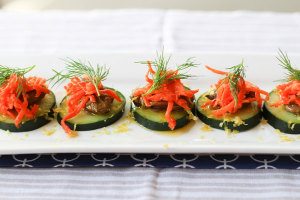 Quick And Easy Smoked Oysters Party Appetizer. This recipe is fun, easy and the presentation is perfect for a dinner party. Paleo, AIP and gluten-free.