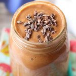 Post Workout Chocolate Coconut Kefir Smoothie