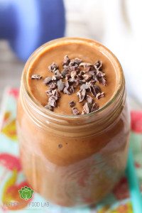 Post Workout Chocolate Coconut Kefir Smoothie