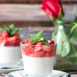 Vanilla Bean And Honey Kefir Panna Cotta