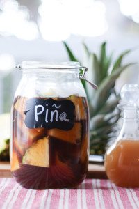 Raw pineapple vinegar recipe. It's sour and tangy like most vinegars but with a hint of pineapple flavor. Great in dressings, sauces and marinades.