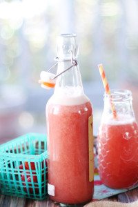 Probiotic Strawberry Soda recipe is made with water kefir and fresh strawberry puree. It’s refreshing and will increase your energy and vitality.