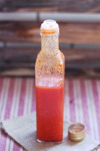 Easy Lacto-Fermented Hot Sauce is simple to make. Requires only 4 ingredients and is bursting with complex flavor.