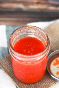 Easy Lacto-Fermented Hot Sauce is simple to make. Requires only 4 ingredients and is bursting with complex flavor.