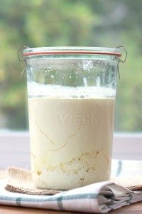 Rich, thick, creamy Kefir Sour Cream. A super healthy alternative to store bought sour cream and easy to make using just heavy cream and milk kefir grains.