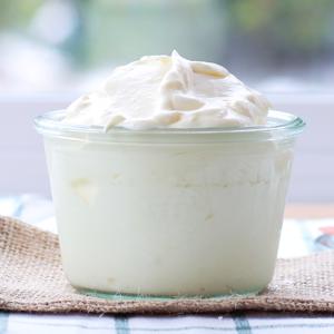 Rich, thick, creamy Kefir Sour Cream. A super healthy alternative to store bought sour cream and easy to make using just heavy cream and milk kefir grains.