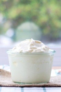 Rich, thick, creamy Kefir Sour Cream. A super healthy alternative to store bought sour cream and easy to make using just heavy cream and milk kefir grains.