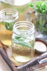 Lemon Verbena Kombucha is fragrant with a sweet, light lemon flavor. It's simple to make, refreshing and my favorite kombucha flavor of all time.