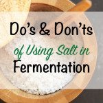 The Do’s and Don’ts of Using Salt in Fermentation