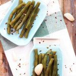 Spicy Garlic & Dill Pickled Green Beans