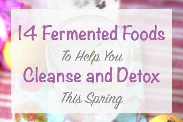 Here are 15 Fermented Foods To Help You Cleanse and Detox This Spring so you can feel beautiful and fresh for Summer.