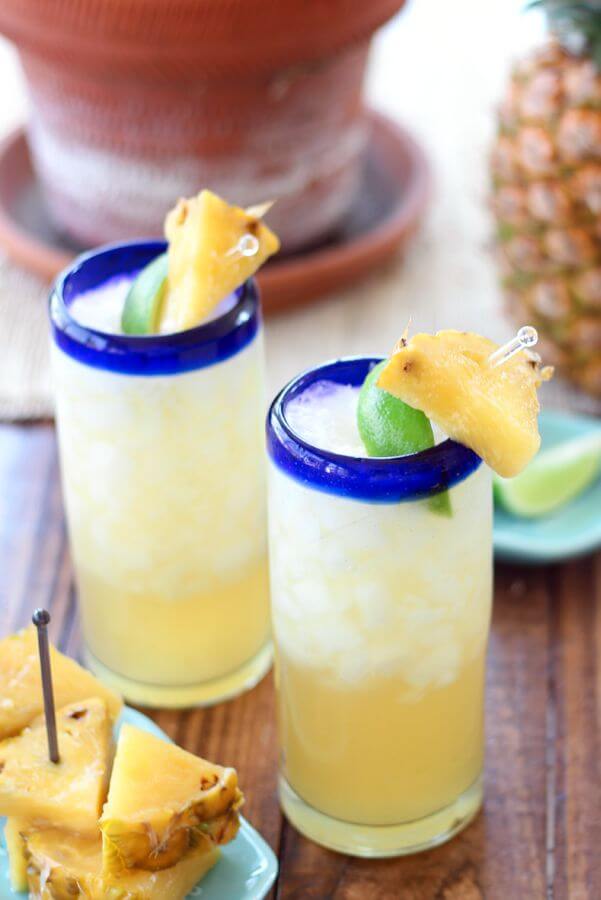 Sweet, light, refreshing, juicy Pineapple Tepache recipe. Forget about having margaritas for Cinco de Mayo. Have this bubbly, probiotic drink instead.