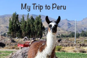 My trip to peru