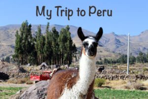 My trip to peru