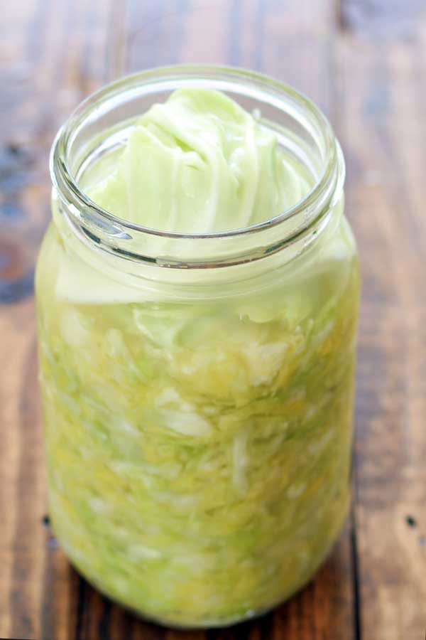 Can't get your sauerkraut or pickles to stay under the brine? Here are ways to keep veggies under the brine. Simple and easy.