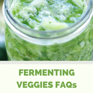 Fermenting Veggies FAQs