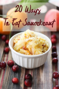 There’s the obvious ways to eat sauerkraut like with hot dogs or reuben sandwiches, but there’s many more. Here's 20 ways to eat sauerkraut.
